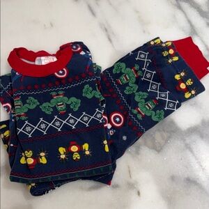 Hanna Andersson Marvel Kids Pajama Set size 10
